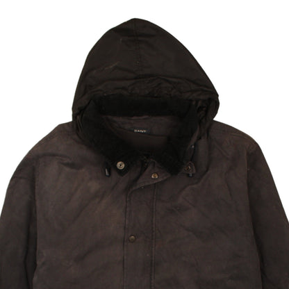 Mens UK Size 2XL GANT Brown Parka Coat