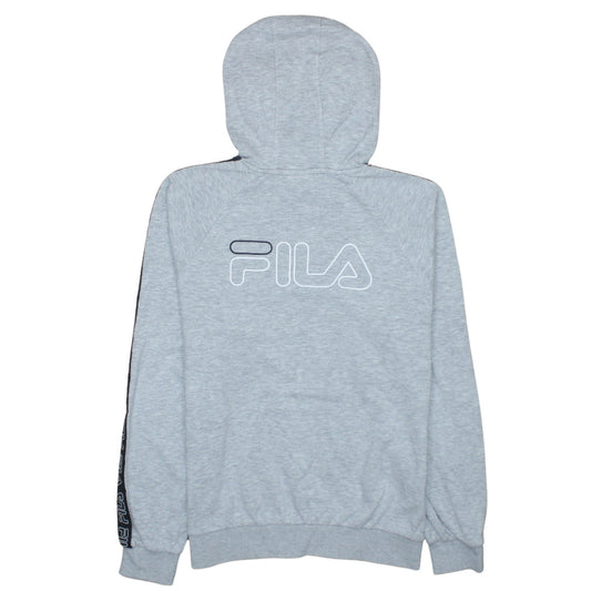 Womens UK Size XS FILA Grey Pullover Hoodie