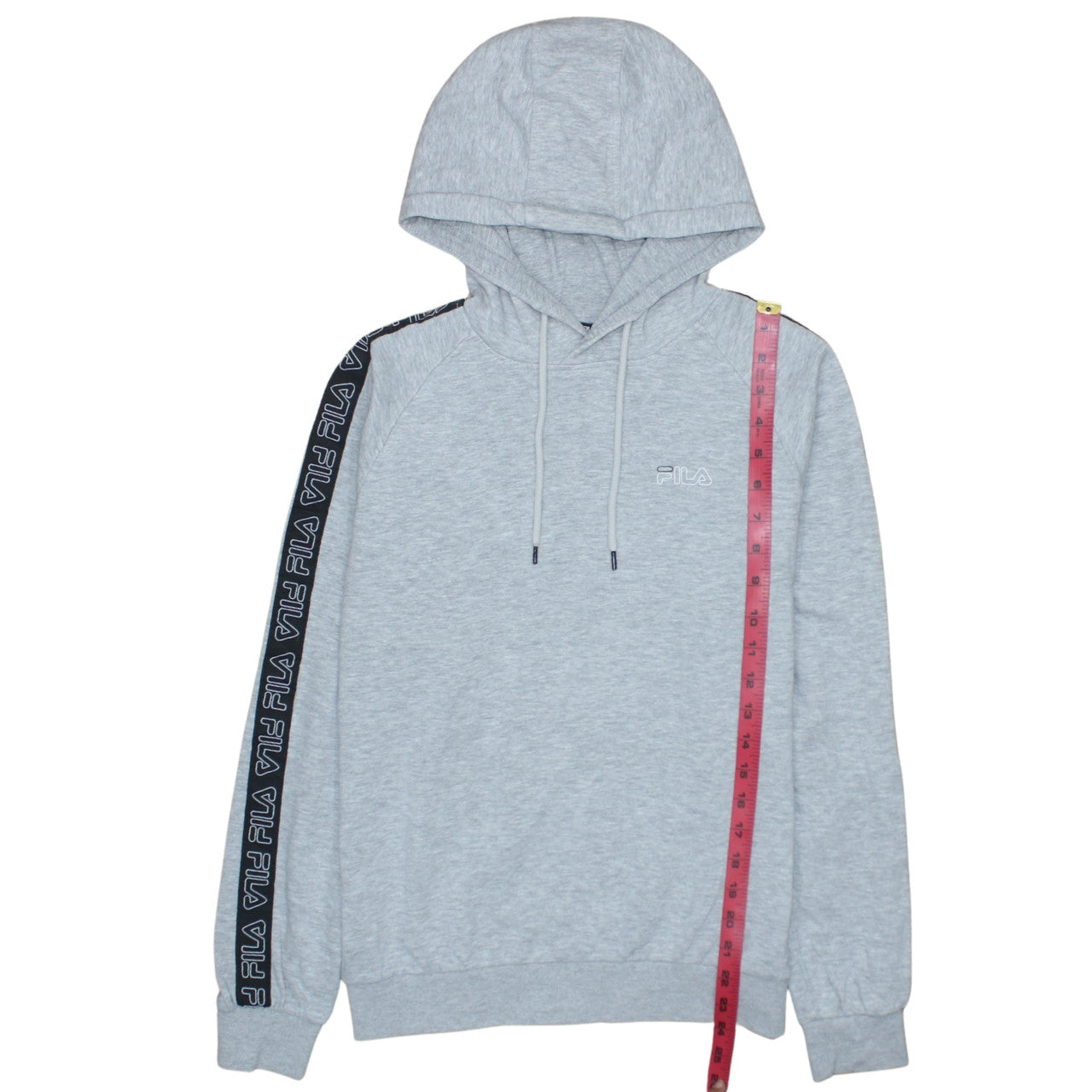Womens UK Size XS FILA Grey Pullover Hoodie
