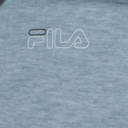 Womens UK Size XS FILA Grey Pullover Hoodie