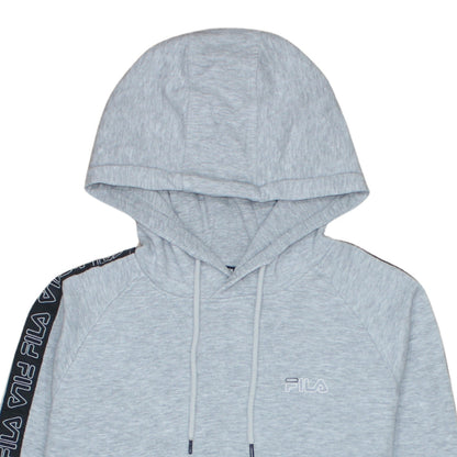 Womens UK Size XS FILA Grey Pullover Hoodie