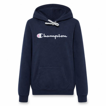 Womens UK Size M Champion Blue Pullover Hoodie