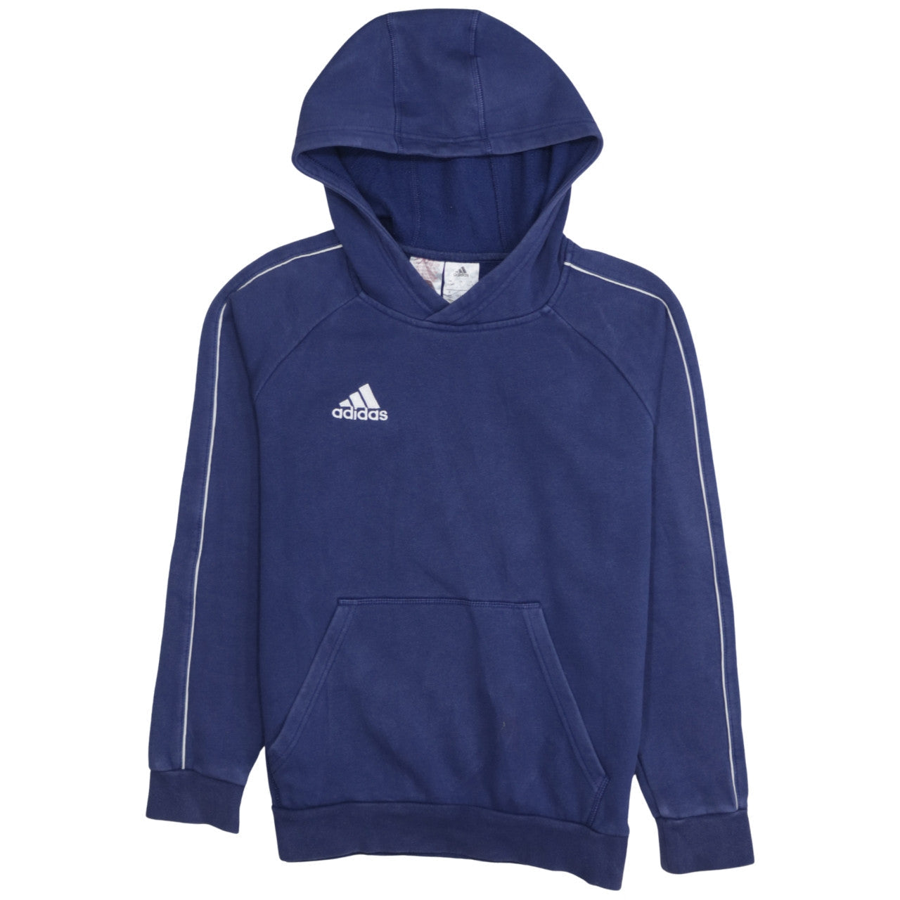 Boys UK Size 13-14 Years adidas Blue Pullover Hoodie