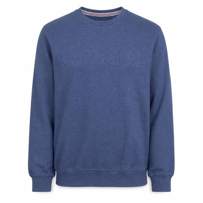 Mens UK Size M Calvin Klein Jeans Blue Pullover Sweatshirt