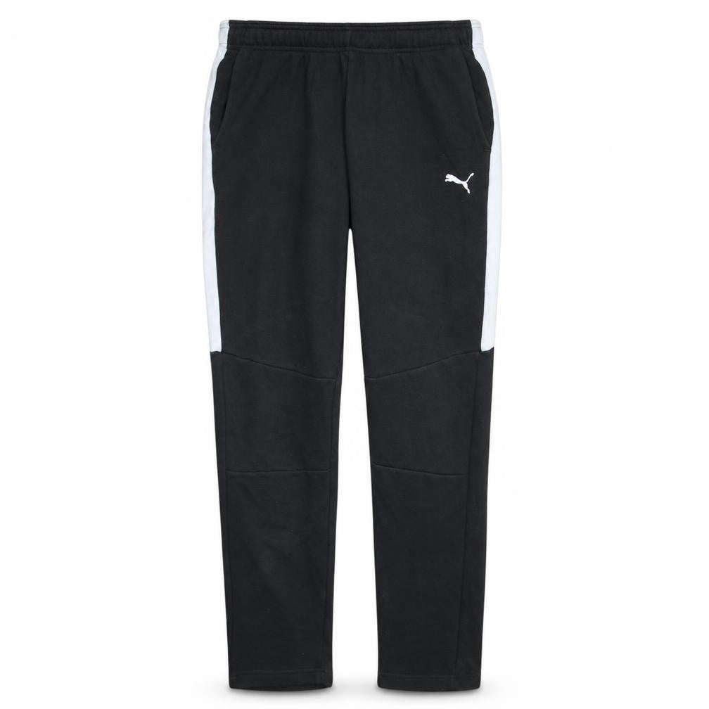 Mens UK Size M PUMA Regular Fit Jogger Black Trousers