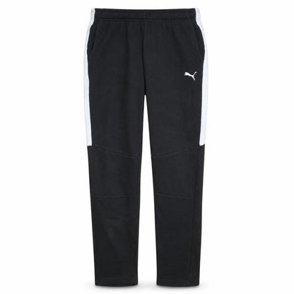 Mens UK Size M PUMA Regular Fit Jogger Black Trousers