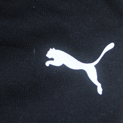Mens UK Size M PUMA Regular Fit Jogger Black Trousers