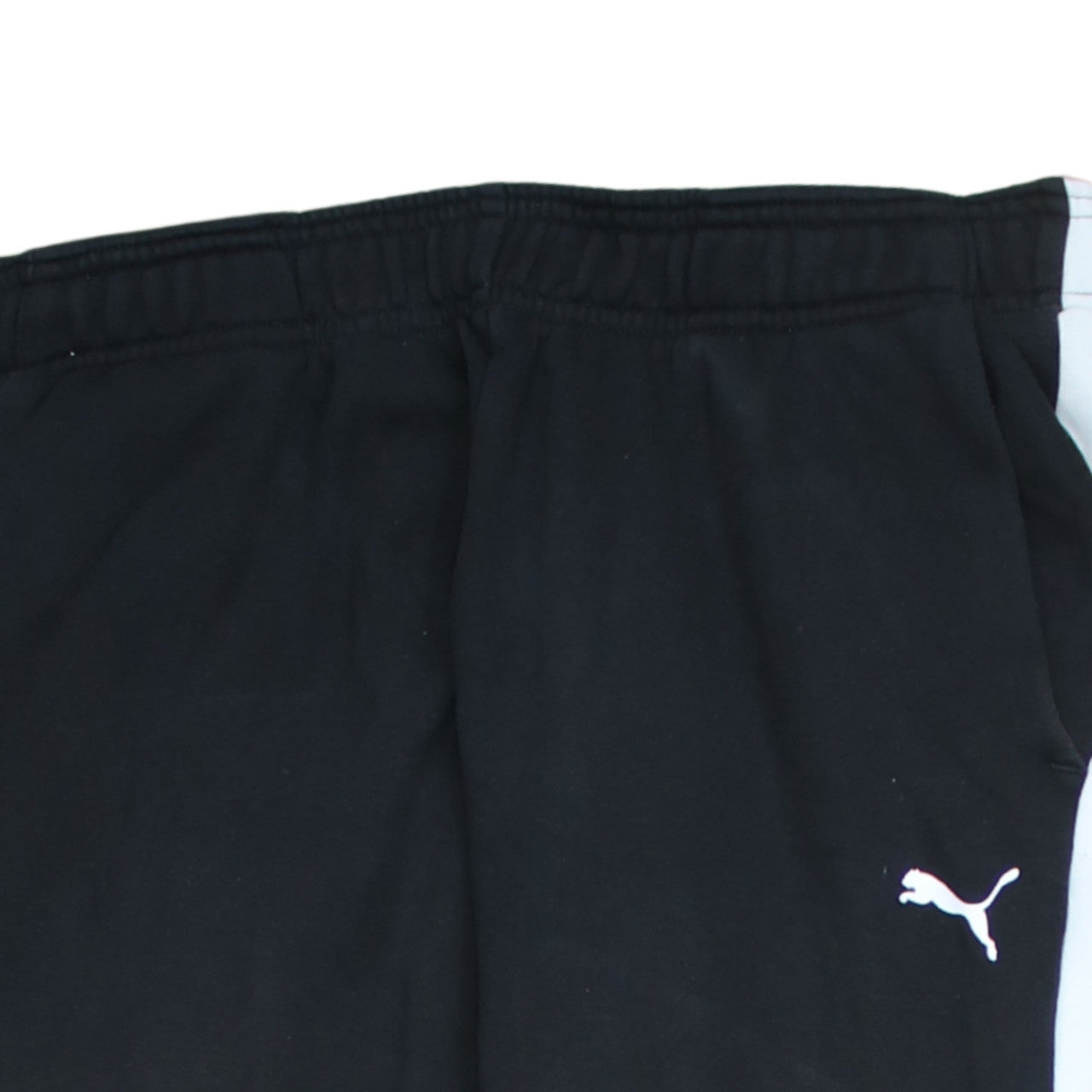 Mens UK Size M PUMA Regular Fit Jogger Black Trousers