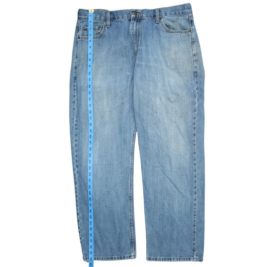 Mens UK Size L Levi Strauss & Co Regular Fit Straight Blue Jeans