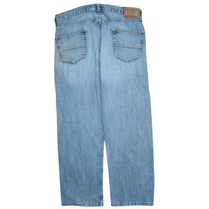 Mens UK Size L Levi Strauss & Co Regular Fit Straight Blue Jeans