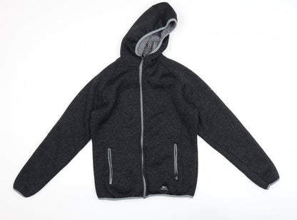 Mens UK Size M Trespass Black Basic Jacket