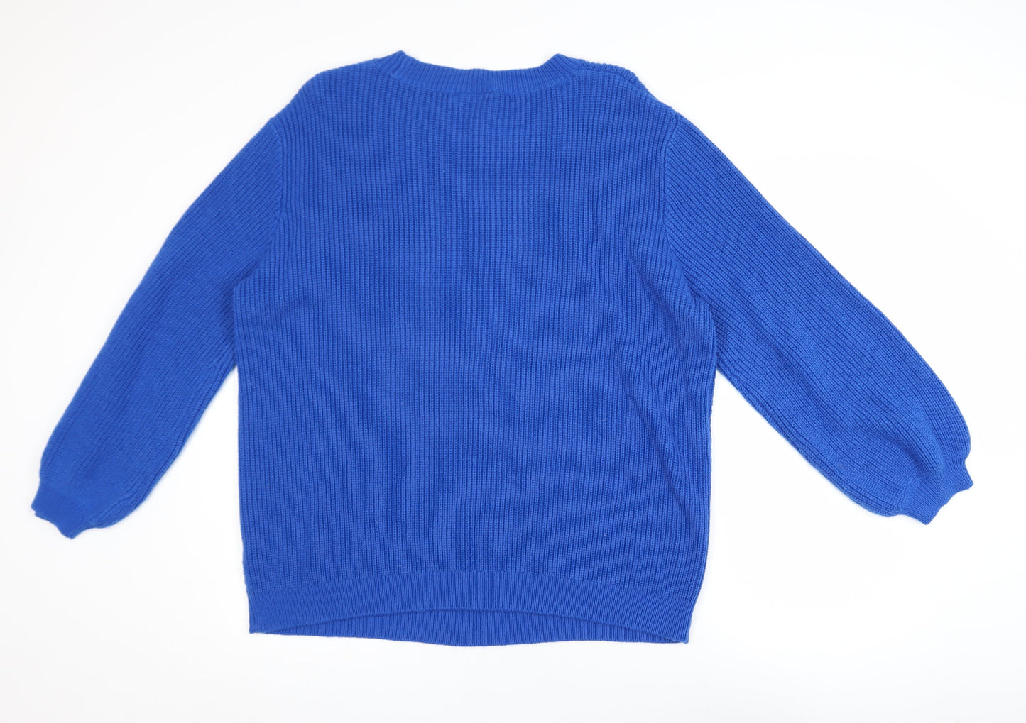 Womens UK Size 20 NEXT Blue Pullover Jumper
