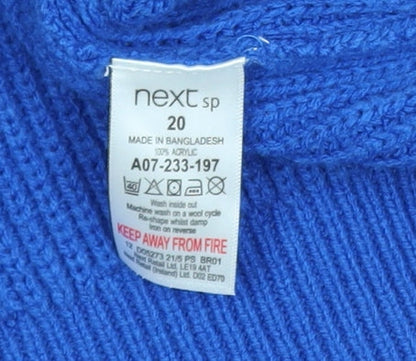 Womens UK Size 20 NEXT Blue Pullover Jumper