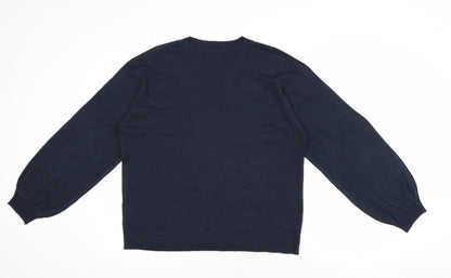 Womens UK Size M NEXT Blue Pullover Jumper