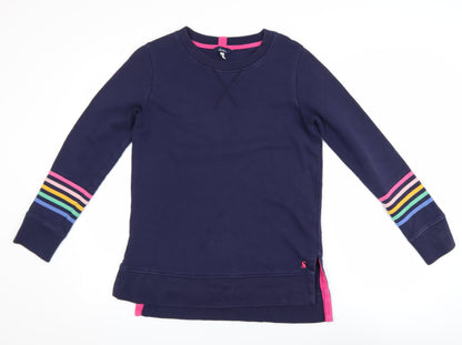 Womens UK Size 8 Joules Blue Pullover Jumper