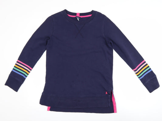 Womens UK Size 8 Joules Blue Pullover Jumper