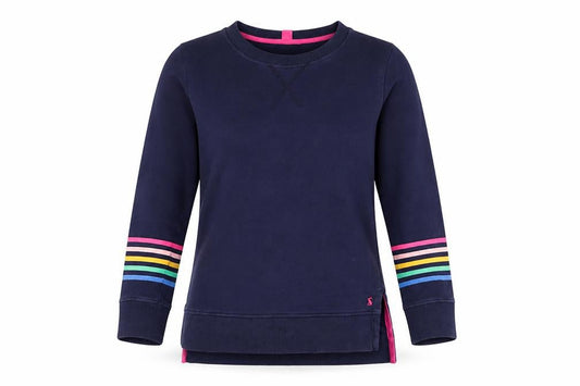 Womens UK Size 8 Joules Blue Pullover Jumper