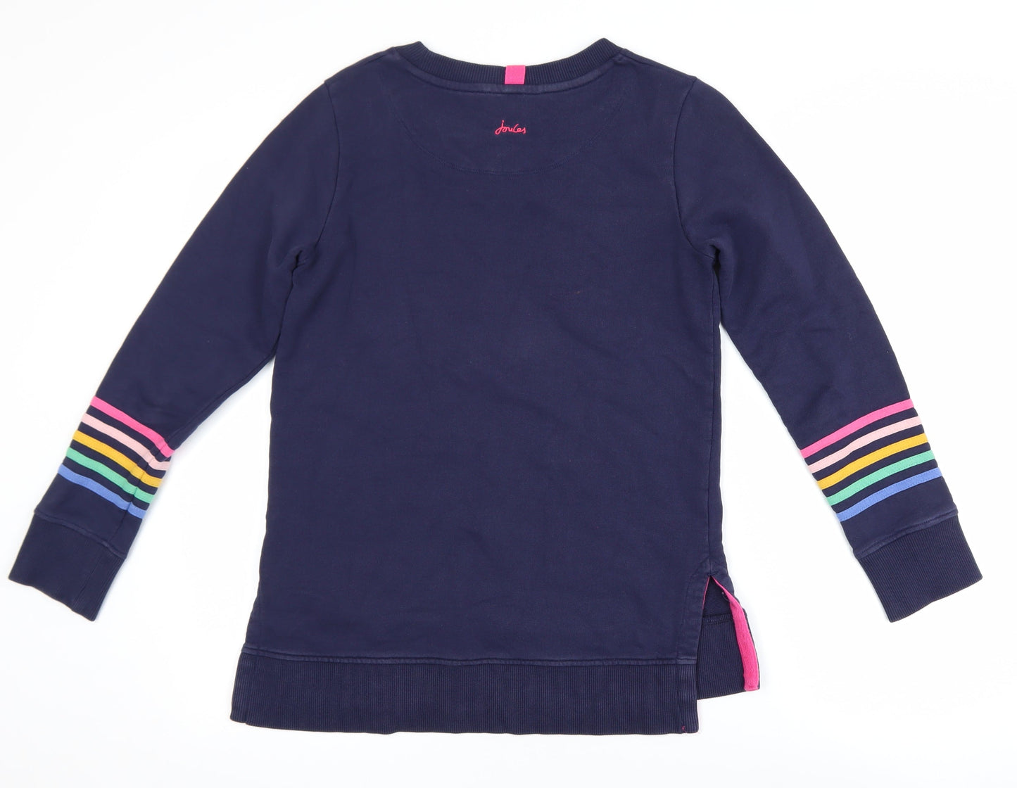 Womens UK Size 8 Joules Blue Pullover Jumper