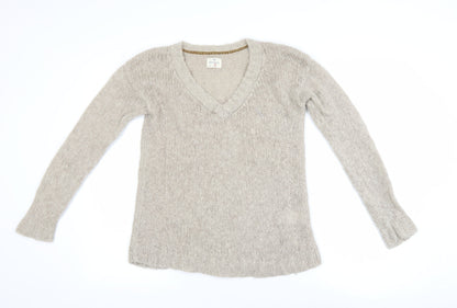 Womens UK Size 10 Hartford Beige Pullover Jumper