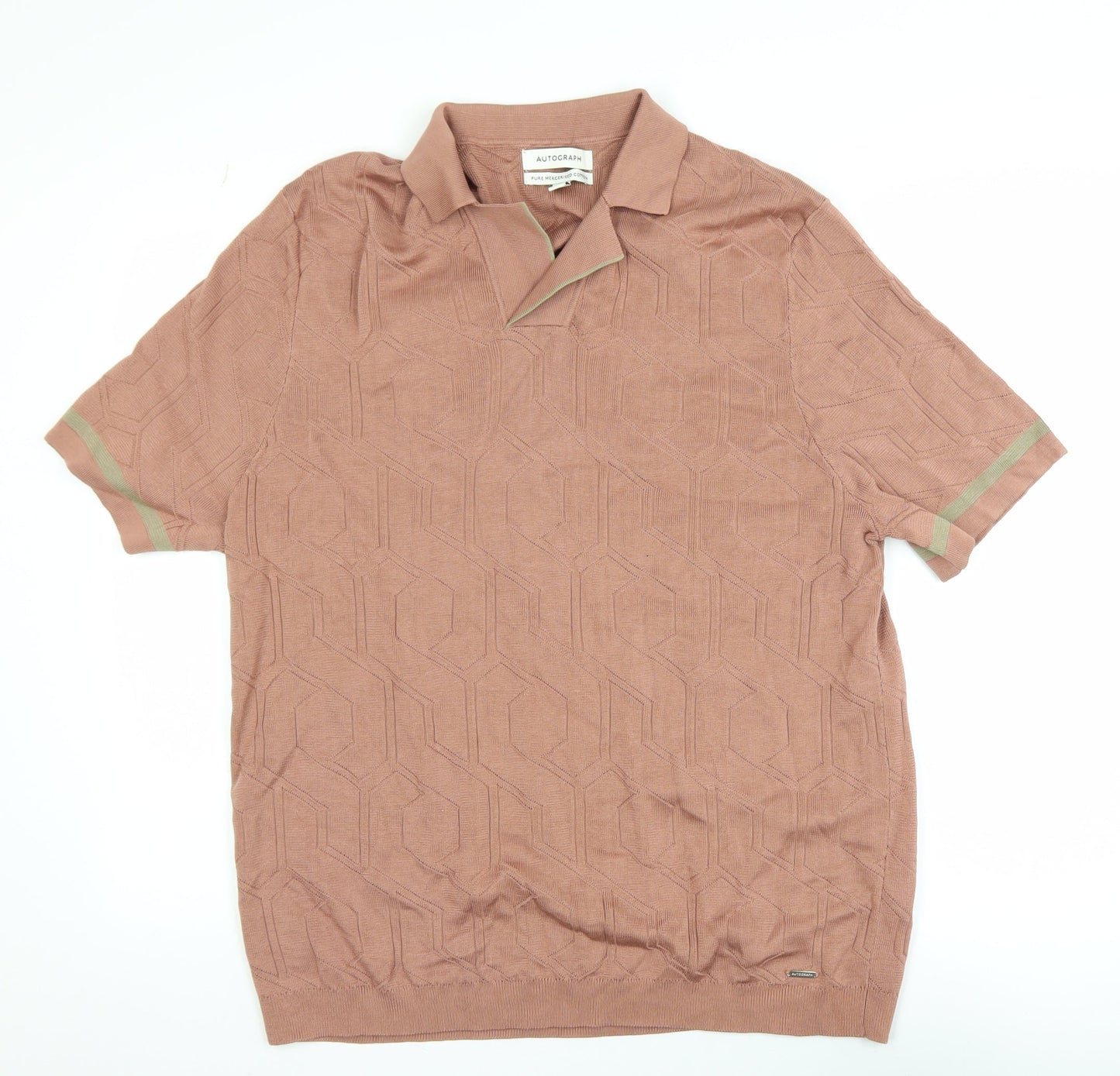 Mens UK Size 2XL Marks and Spencer 100% Cotton Polo Shirt