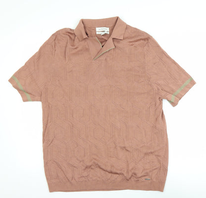 Mens UK Size 2XL Marks and Spencer 100% Cotton Polo Shirt