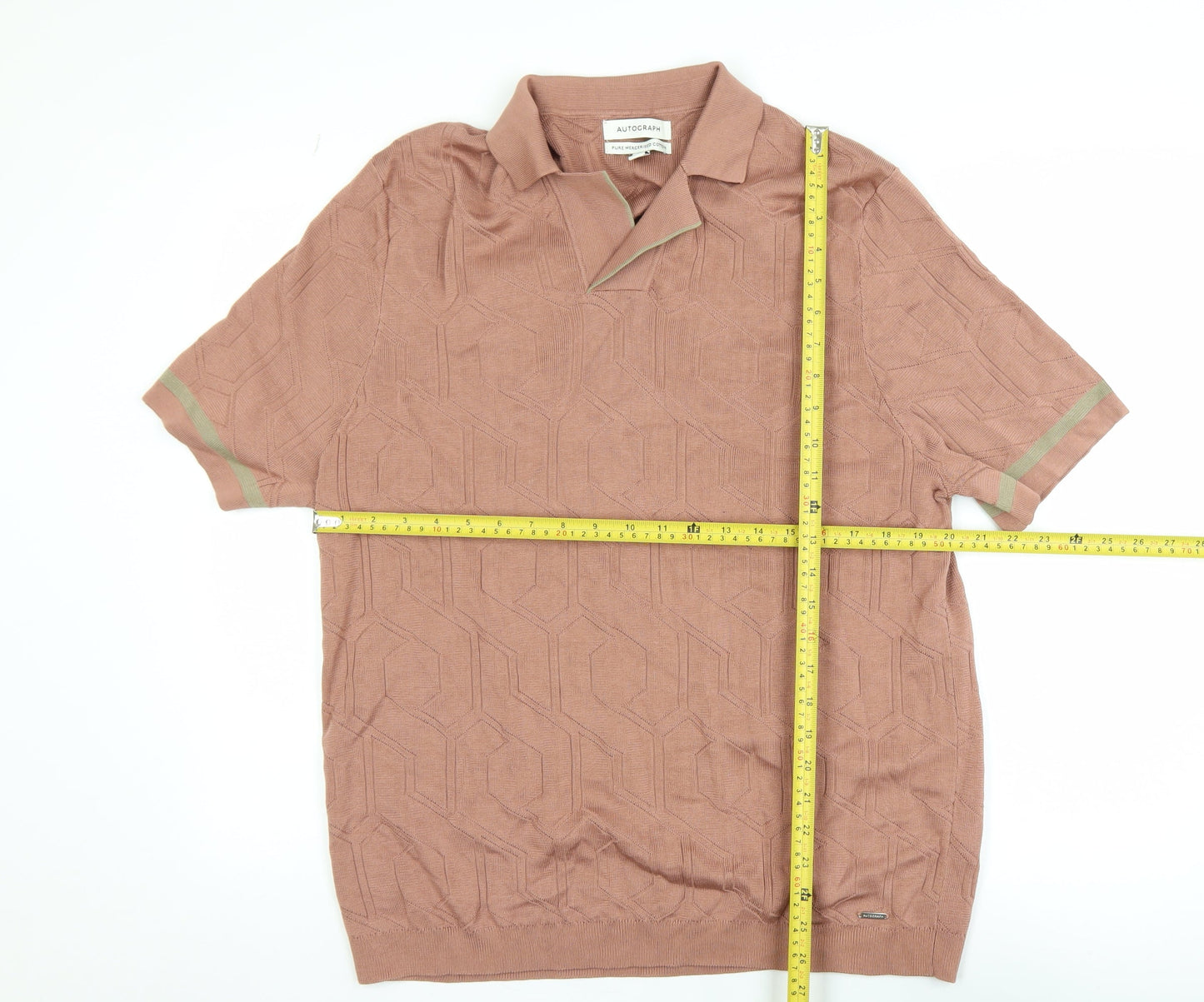 Mens UK Size 2XL Marks and Spencer 100% Cotton Polo Shirt