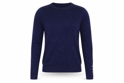 Womens UK Size 8 Zara Blue Pullover Jumper