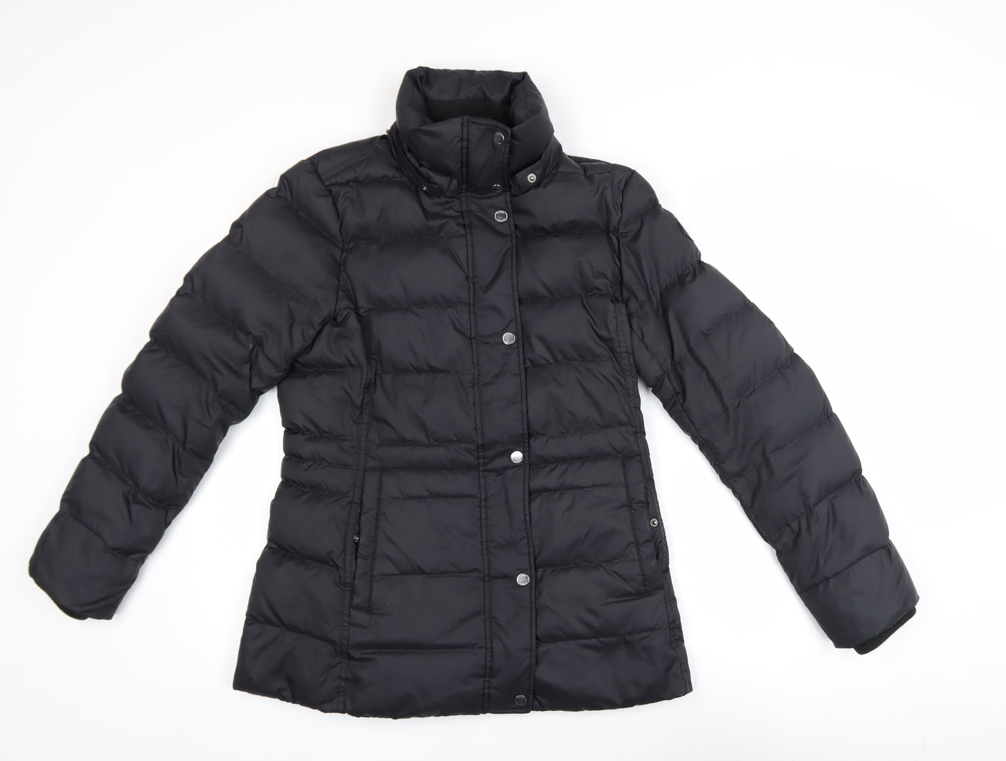 Womens UK Size S Tommy Hilfiger Black Puffer Jacket