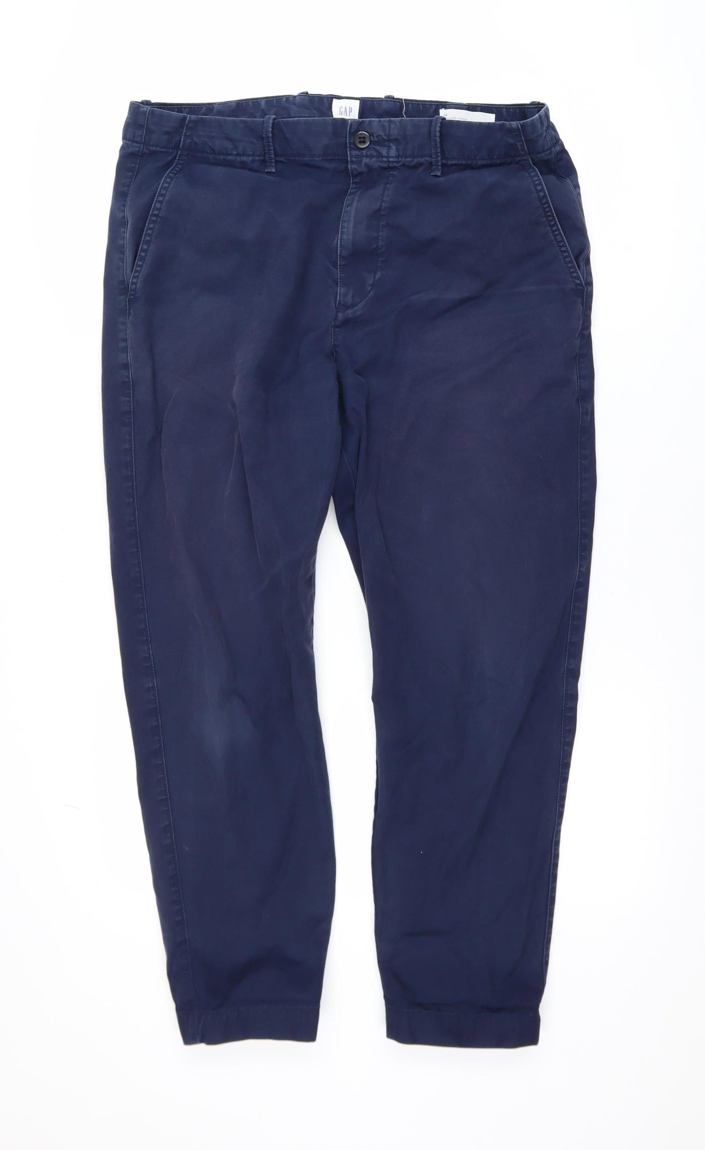 Mens UK Size 34 Gap Relaxed Fit Tapered Jeans