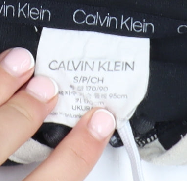 Mens UK Size S Calvin Klein Black Basic Jacket