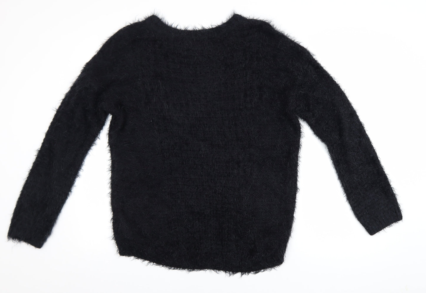 Womens UK Size 14 New Look Black Pullover Jumper