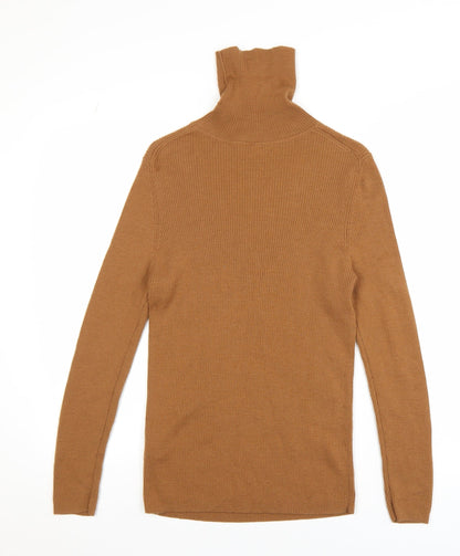 Womens UK Size L Uniqlo Brown Pullover Jumper