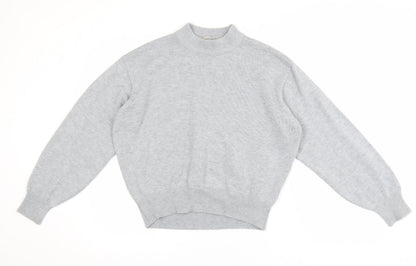 Womens UK Size XS H&M Grey Pullover Jumper
