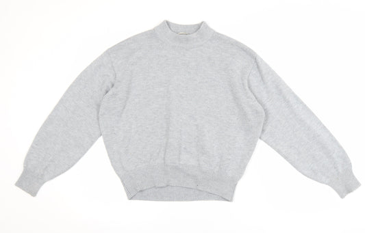 Womens UK Size XS H&M Grey Pullover Jumper