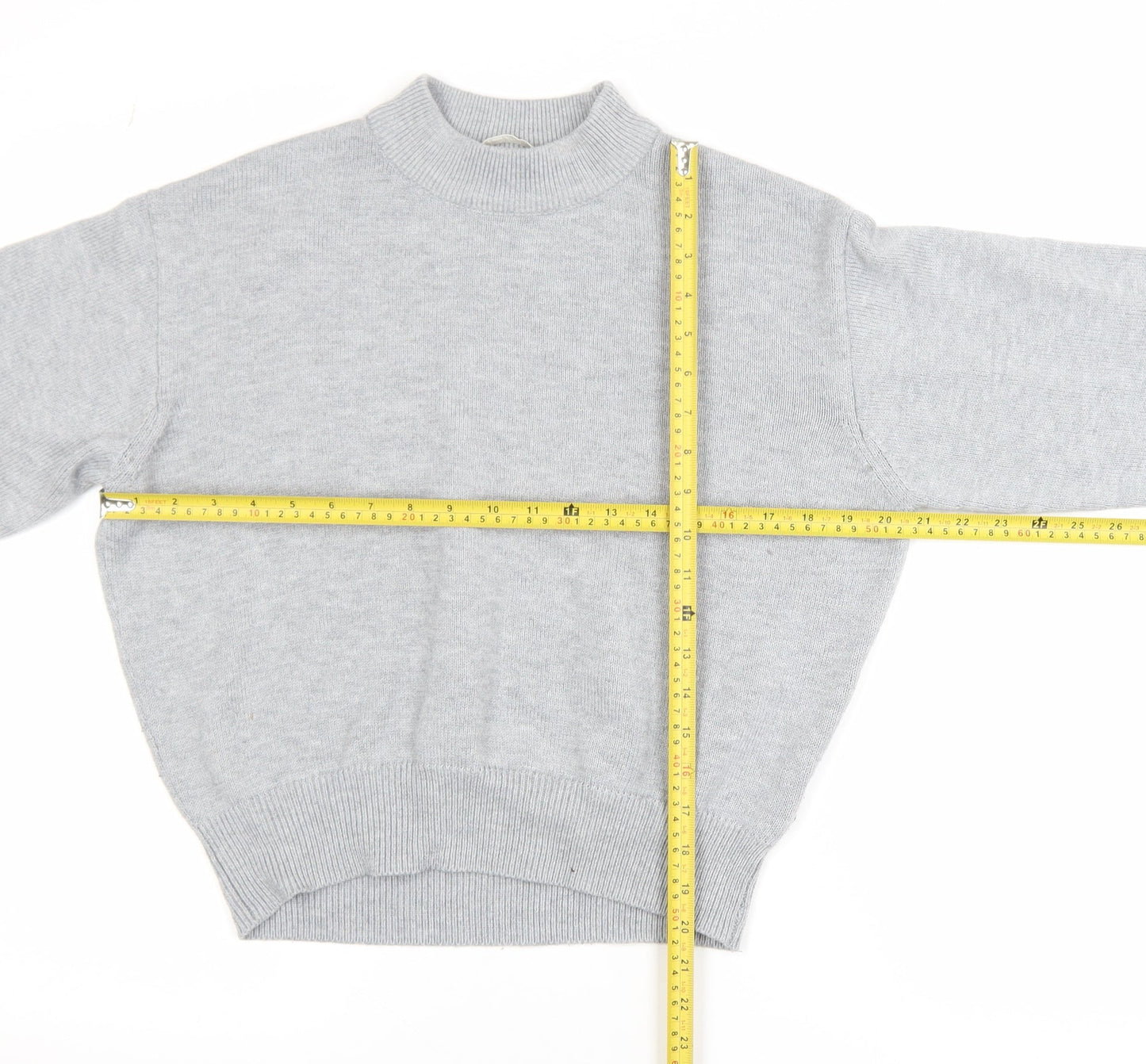 Womens UK Size XS H&M Grey Pullover Jumper