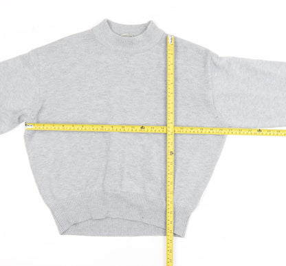 Womens UK Size XS H&M Grey Pullover Jumper