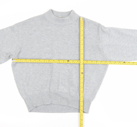Womens UK Size XS H&M Grey Pullover Jumper