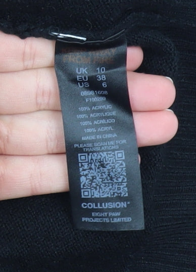 Womens UK Size 10 COLLUSION Sweater Dress