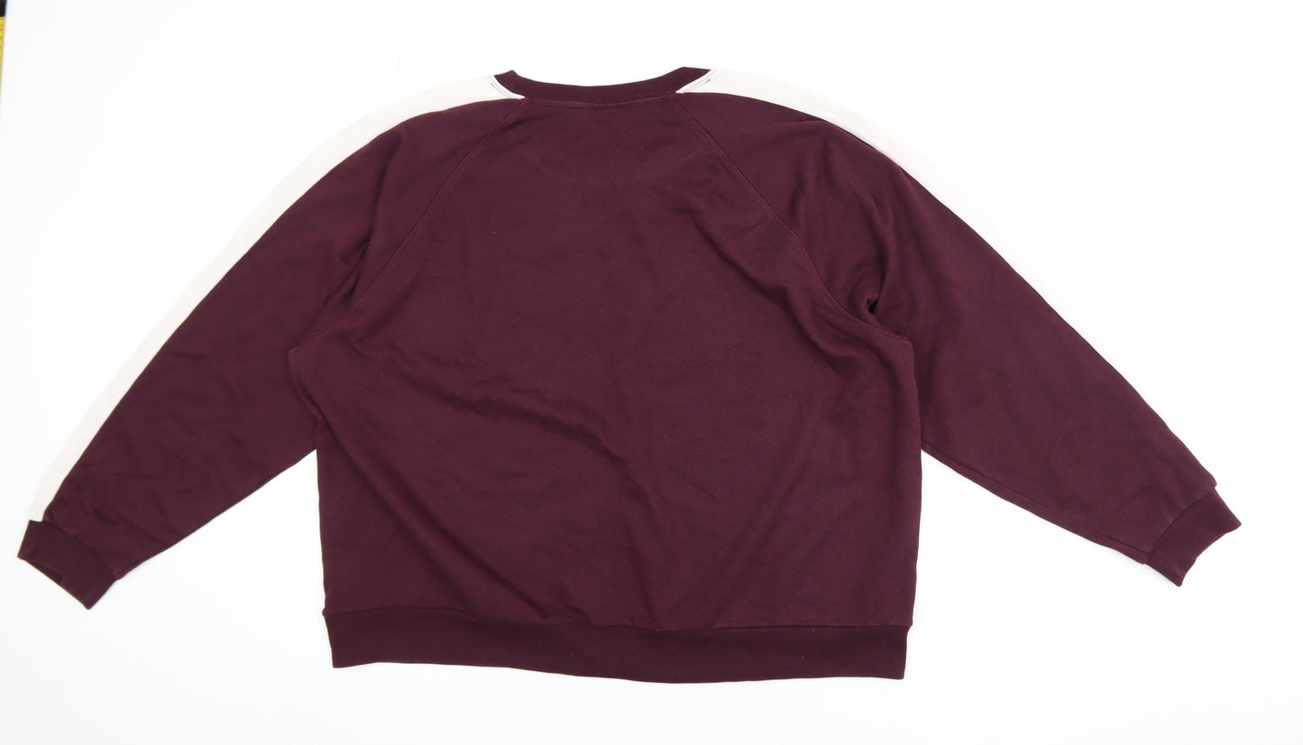 Womens UK Size XL Gap Red Pullover Sweatshirt