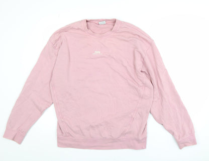Womens UK Size M PUMA Pink Pullover Sweatshirt