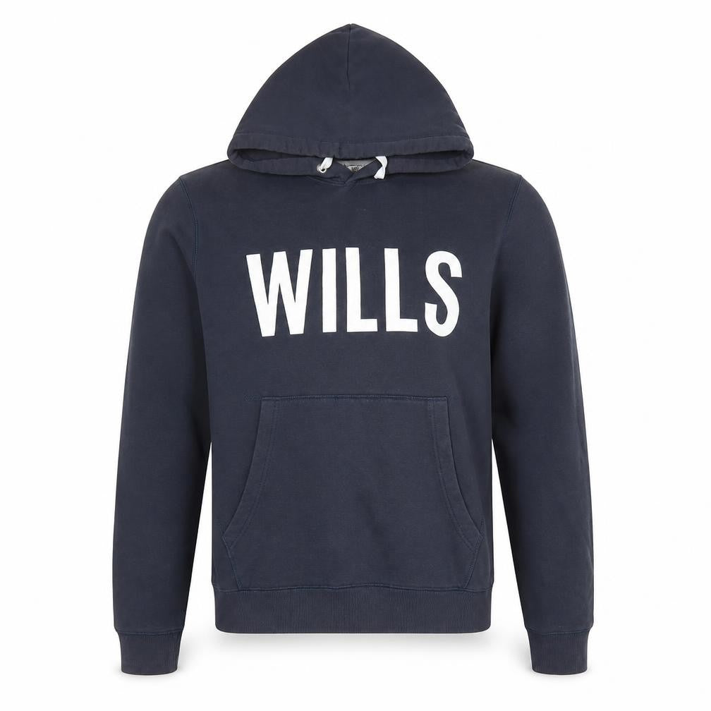 Mens UK Size S Jack Wills Blue Pullover Hoodie