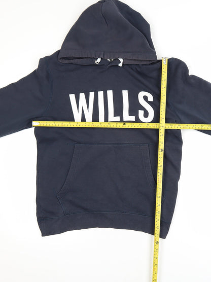 Mens UK Size S Jack Wills Blue Pullover Hoodie