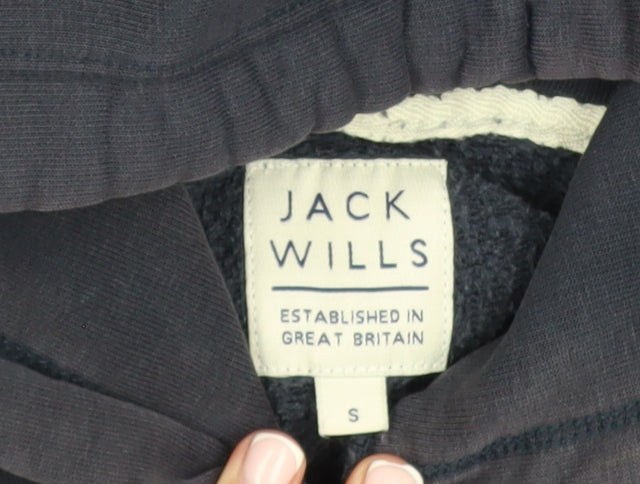 Mens UK Size S Jack Wills Blue Pullover Hoodie