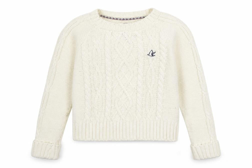 Womens UK Size 8 SoulCal & Co Ivory Pullover Jumper