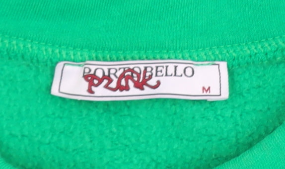 Womens UK Size M Portobello Pink Green Pullover Sweatshirt