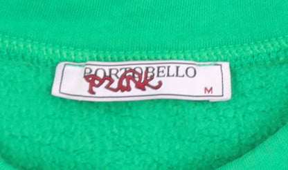 Womens UK Size M Portobello Pink Green Pullover Sweatshirt