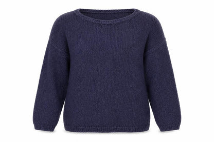 Womens UK Size 8 Massimo Dutti Blue Pullover Jumper