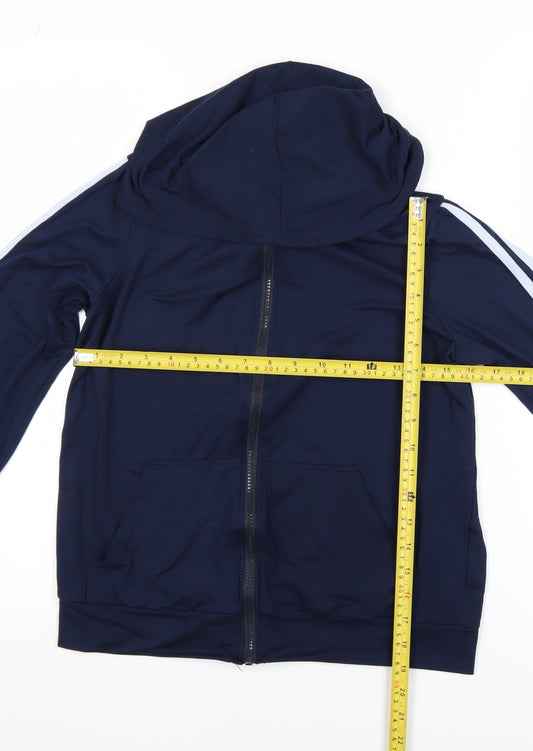 Womens UK Size S Red London Blue Basic Jacket