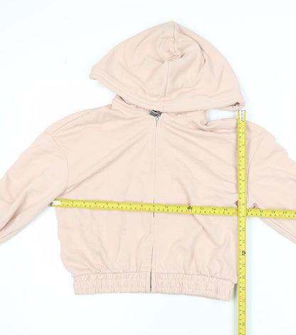 Womens UK Size 12 H&M Pink Basic Jacket