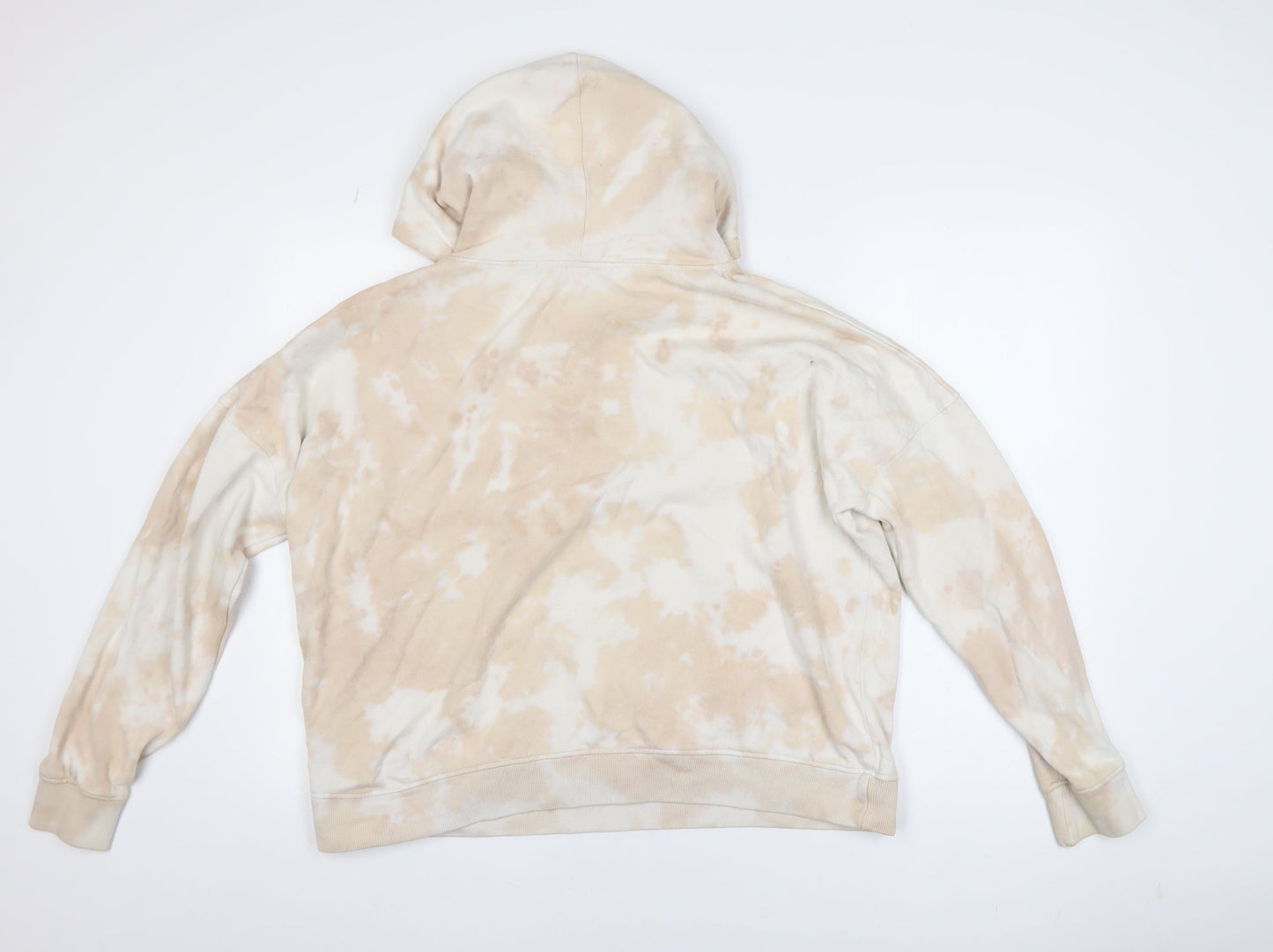 Womens UK Size 12 Missguided Beige Pullover Hoodie